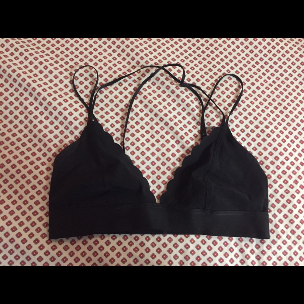 Black bralette